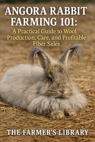 Angora Rabbit Farming 101: A Practical Guide to Wool Production, Care & Profitable Fiber Sales: Sustainable Rabbitry, Ethical Wool Harvesting & Small Farm Income for Homesteaders and Crafters