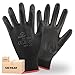 Produktbild BWOLF PENGUIN Arbeitshandschuhe Herren/Arbeitshandschuhe Damen Handschuhe, rutschfeste Montagehandschuhe Nahtlos für Reparaturen, Feinarbeiten, Automobilindustrie, Autoservice (10 (12 paar), Schwarz)