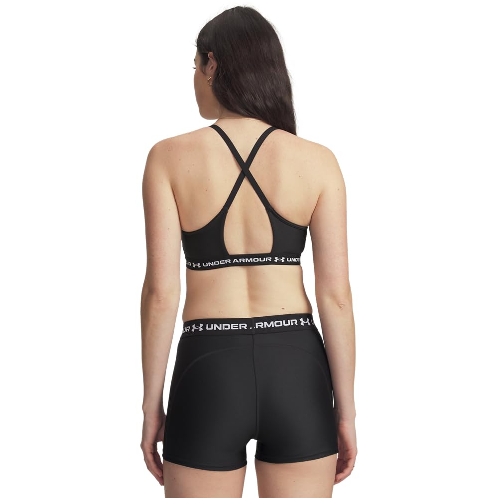 Under Armour Crossback Low Bra Women, Size Large 0538 - Transparent Large