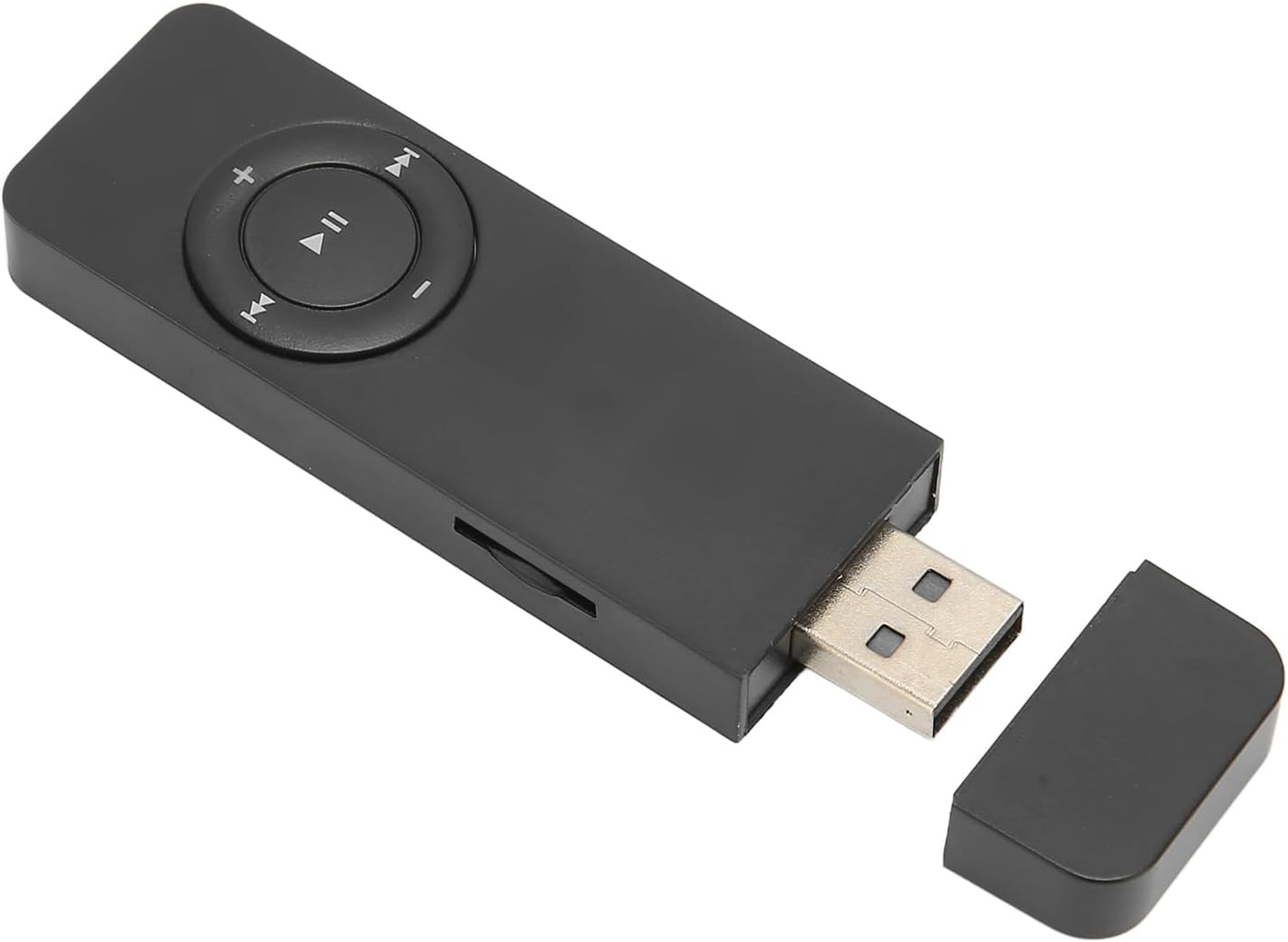 Big MP3 Player 64GB with Bluetooth, Portable Audio Music Player USB Stick, Non-Digital Basic MP3 Players for Sports Running, Compatible with Headphones (Black)