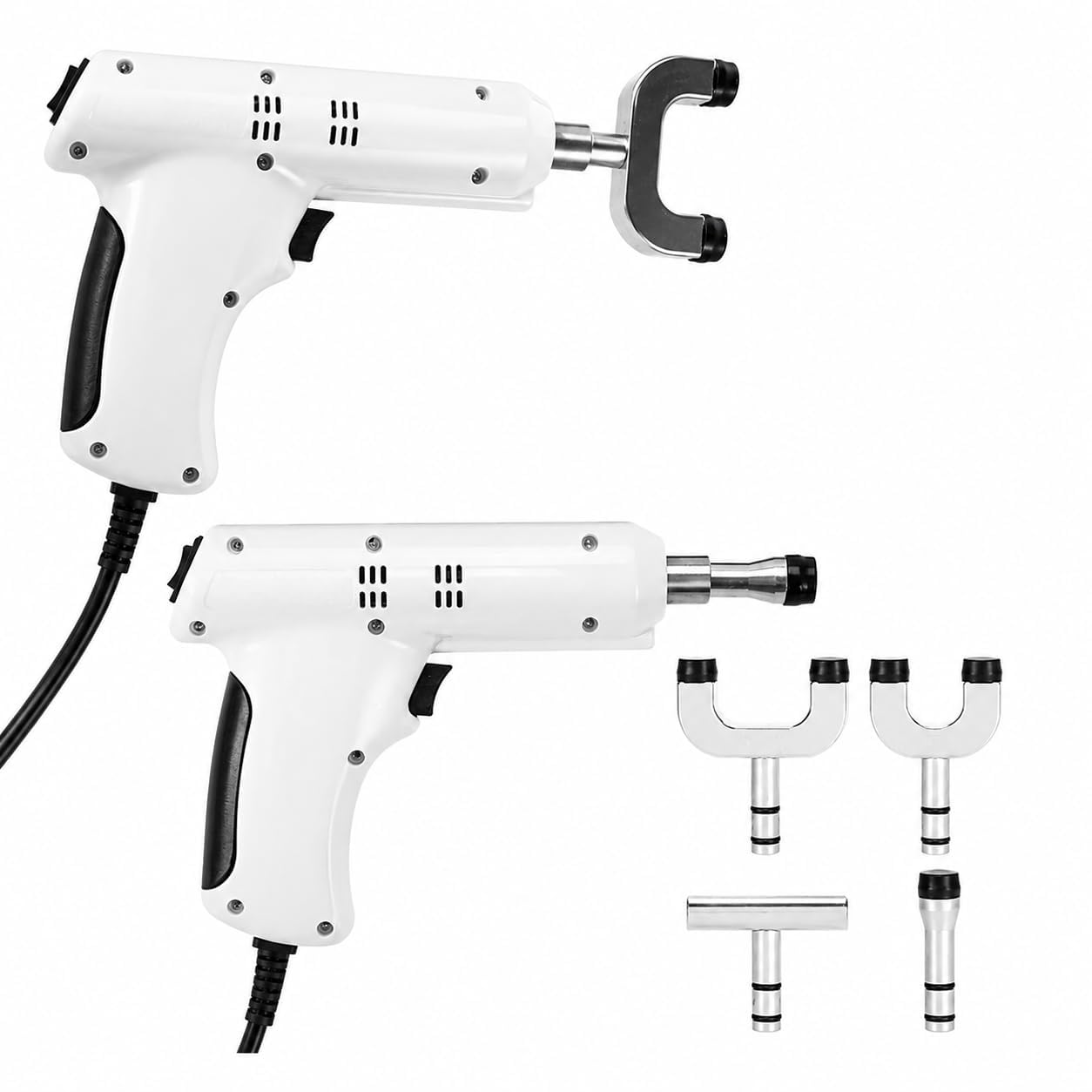 Pistola elettrica di regolazione chiropratica, dispositivo di massaggio muscolare profondo e attivatore della colonna vertebrale per rilassamento muscolare e comfort articolare