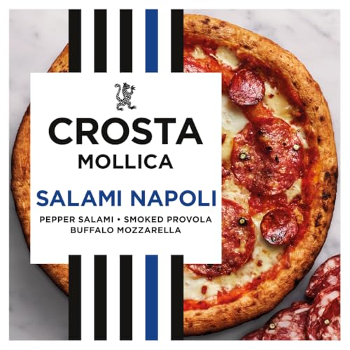 Crosta Mollica Salami Napoli Pizza 413g (Frozen)
