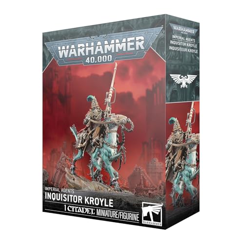Inquisitor Kroyle Miniature for Warhammer 40,000, Ordo Xenos Inquisitor with
