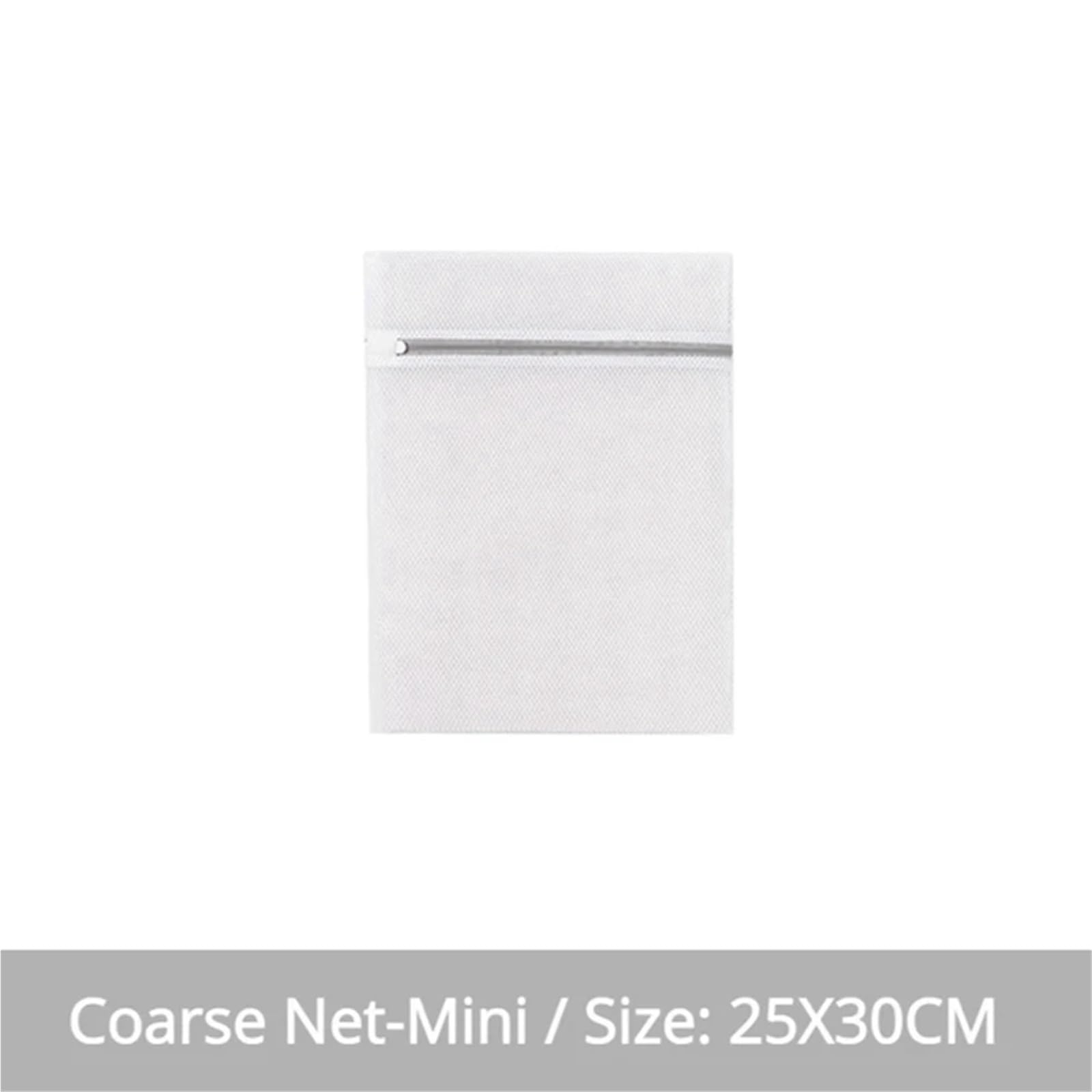 8 Stück Wäschenetze aus Polyester, grobmaschige Wäschebeutel for Waschmaschinen, auch als BH-Beutel geeignet
