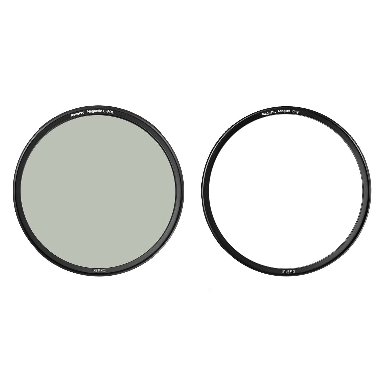 Haida Filtre polarisant circulaire magnétique NanoPro CPL multi-revêtement étanche résistant aux rayures avec bague d'adaptation (95 mm)