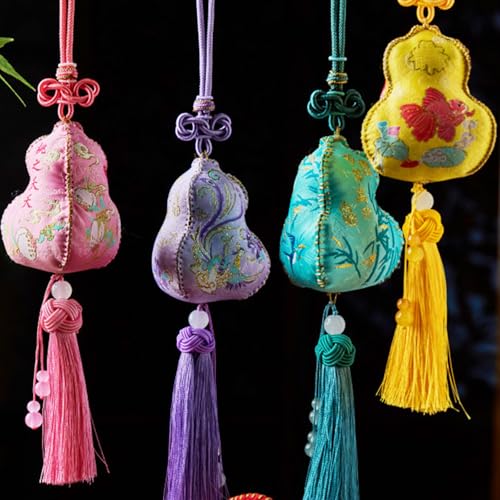 Set artesanal de saquitos bordados tradicionales miniatura 4