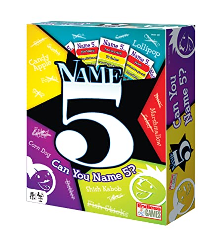 Name Five juego de mesa por Endless Games miniatura 1