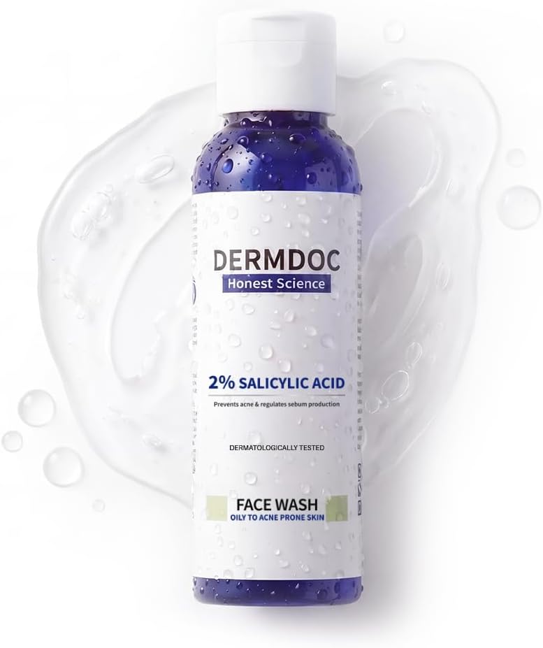 Face Wash For Oily & Acne Prone Skin 120 ml | Helps Reduce Acne, Blackheads, Regularizes Sebum Production, Evens Skin Texture | No Parabens, Silicones, Sulphates,Mineral Oil