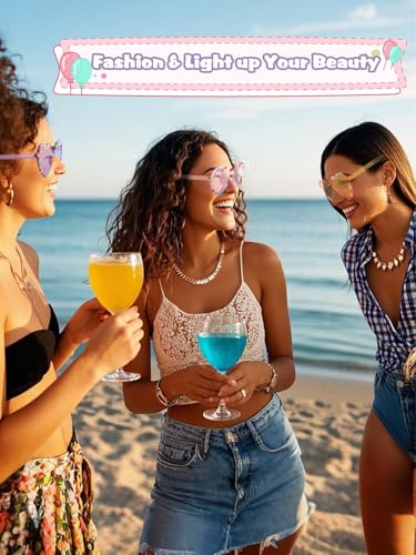 24 Pairs DIY Heart Sunglasses in My Era Friendship Glasses Popular Singer Party Favors for 1989 Girls Women3