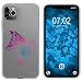 Produktbild PhoneNatic Case kompatibel mit Apple iPhone 11 Pro Silikon-Hülle Floral Fuchs M1-6