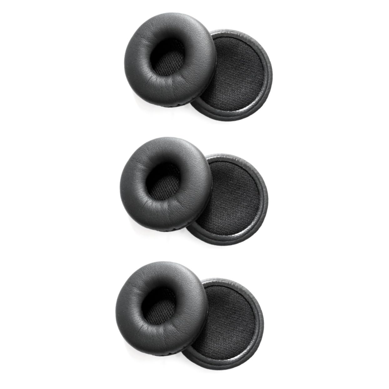 DOITOOL 3pezzi Auricolari Ricambio Pu Per Cuffie Pp e Miglioramento Prestazioni Audio