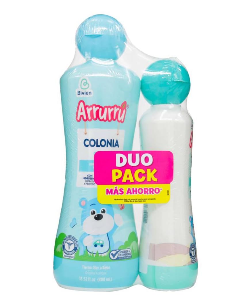 Dúo Pack Arrurru Azul 400 ml (13.52 fl.oz) + Crema Orginal 220 ml (7.43 fl.oz)