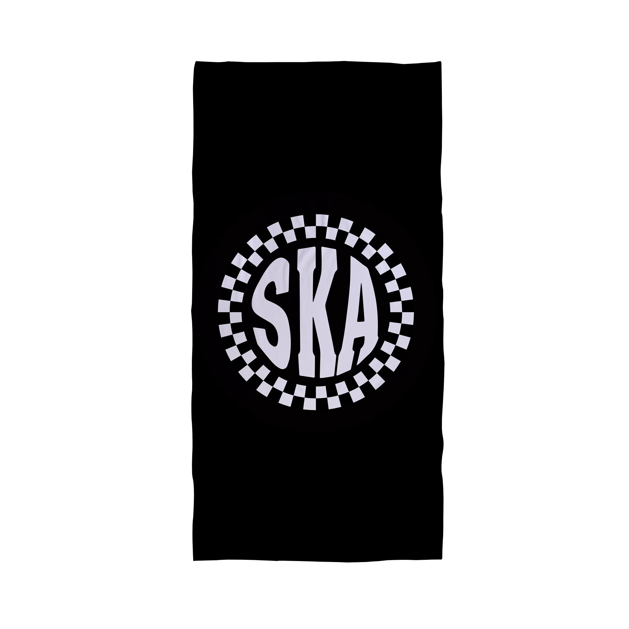 L&S PRINTS FOAM DESIGNS 58x28 SKA Checks - Beach Towel