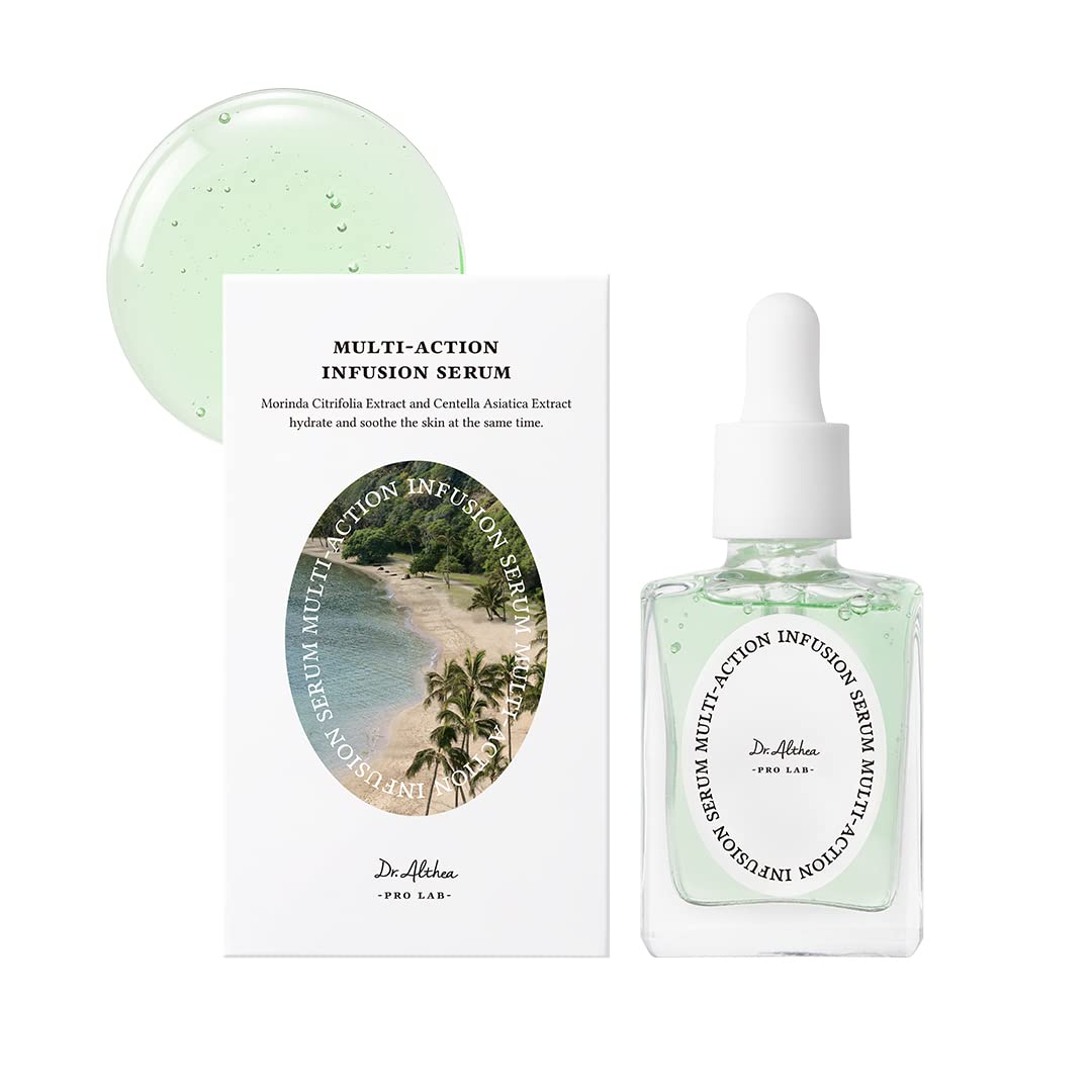Skin Relief Essence, Natural Radiance Essence and Multi Action Infusion Serum, Soothing, Nourishing, Even Out Skin Tone, Improving Skin Barrier, Vegan Skincare (Korean Skincare (Noni)