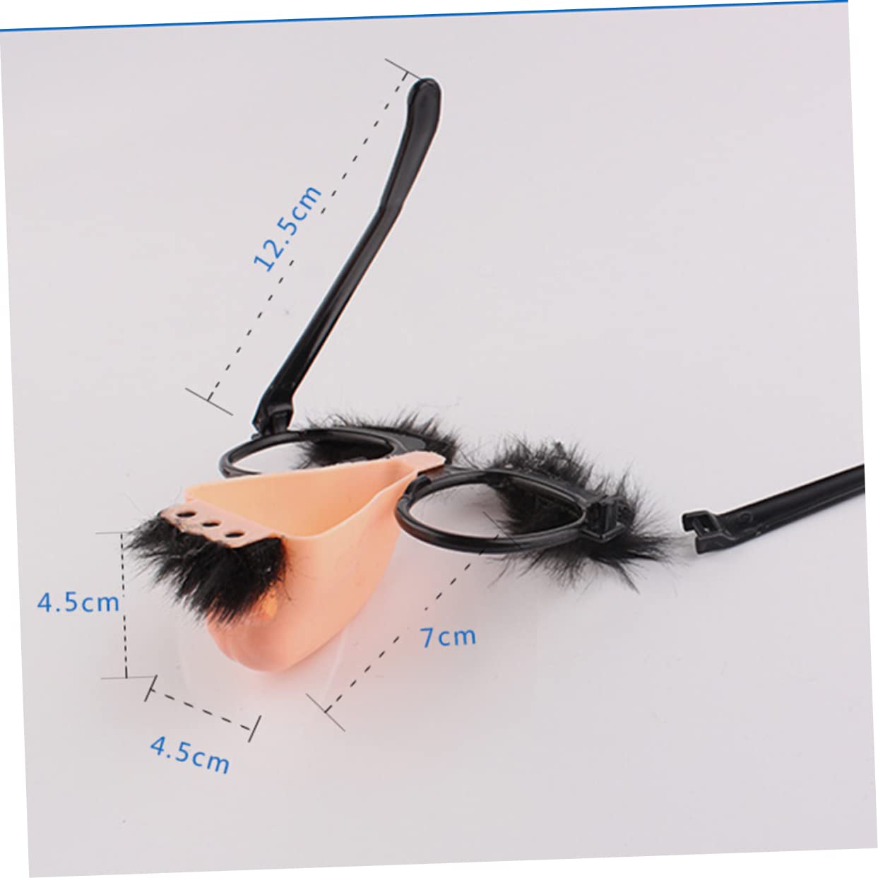 Beaupretty 6Pcs Big Nose Funny Glasses for Halloween Costume Parties Light Up Novelty Eyewear for Adults Cosplay Props to Create Memorable Moments at Events and Celebrations