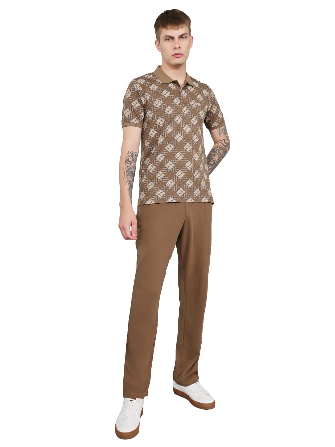 Men's Regular Fit Printed Lower Set|Top & Bottom | Pajama Set for Men's (Pack Of 1)-image-9