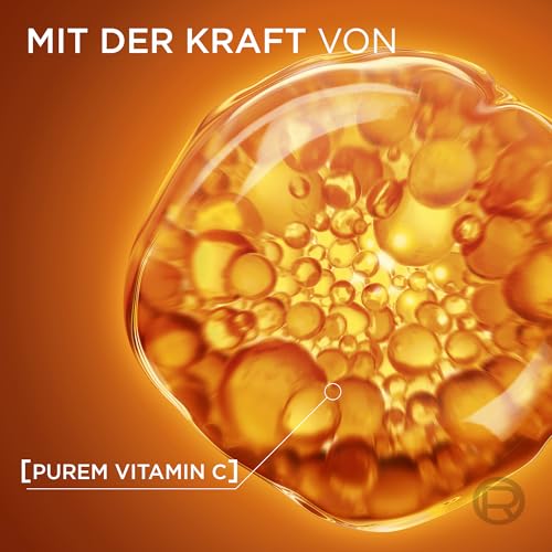 L'Oréal Men Expert Vitamin C Serum gegen müde Haut für Männer, Feuchtigkeitspflege für ein strahlendes Aussehen, Herren Gesichtsserum hochdosiert mit 10% purem Vitamin C, Hydra Energy, 1 x 30 ml 4