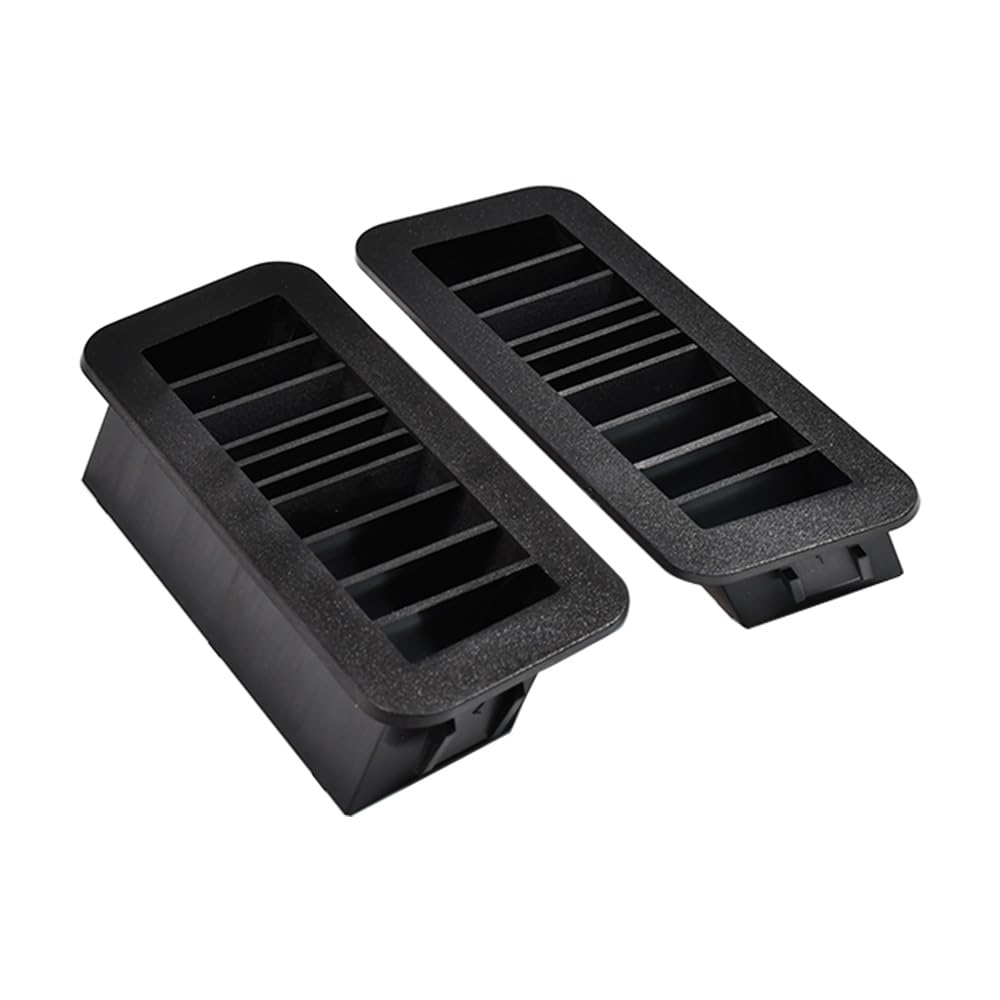 Lot de 2 Grilles d'aération Centrale Ventilation Aération Compatible avec VW Transporter T4 701819071 701819072