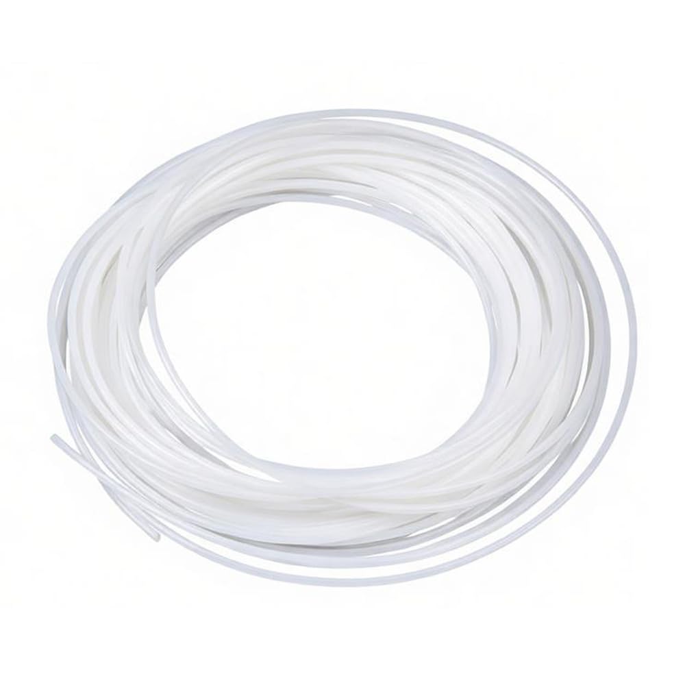 Arandelas de sellado Cordón redondo sólido de PTFE, longitud 3 metros, diámetro 1 a 6 mm, cuerda plástico adecuada for reparación equipos industriales y uso en talleres,Diameter .3mm(Diameter 5mm)