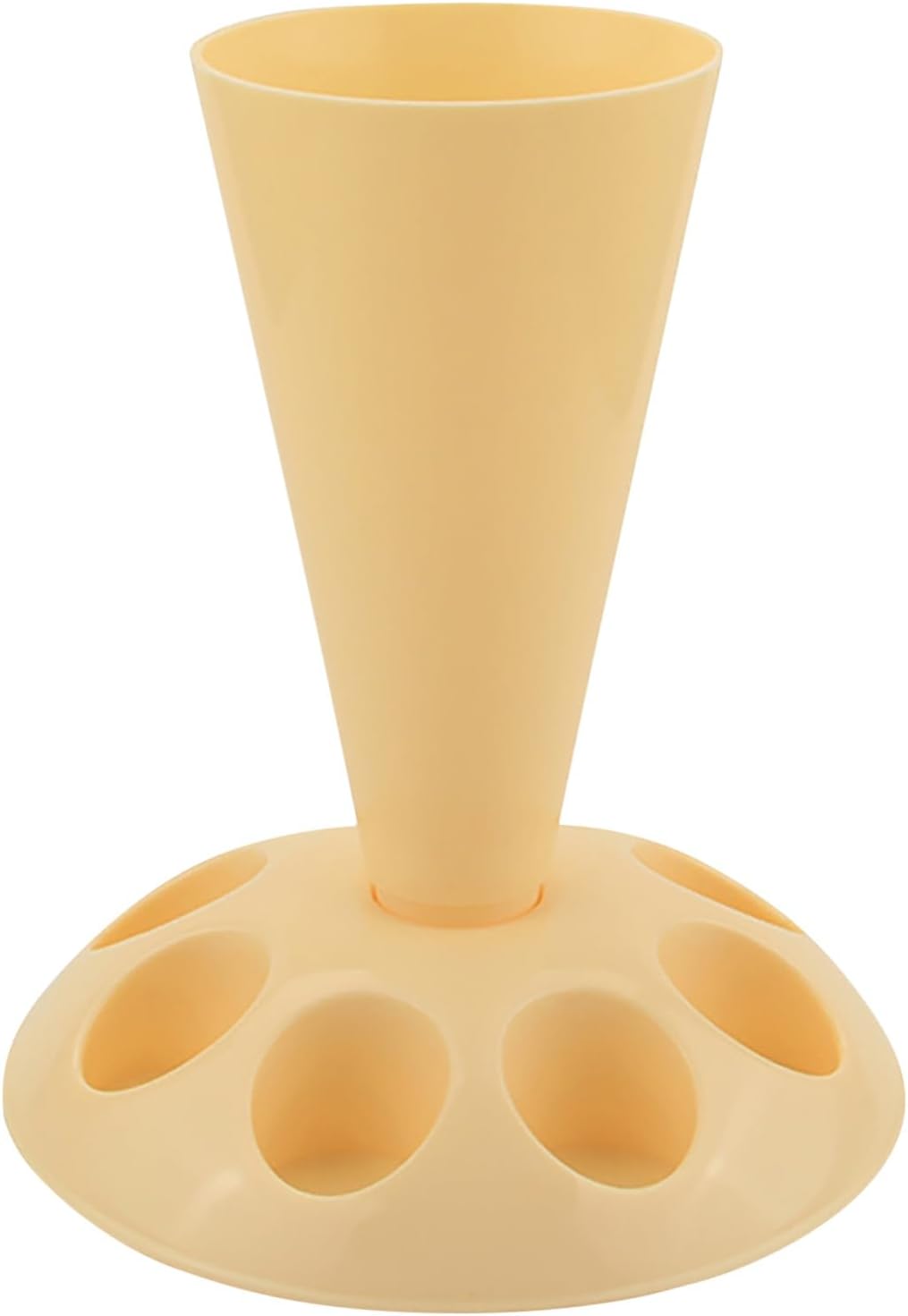 Shelf Piping Bag Stand Bag Holder Icing Holder With 8 Slots Nozzles Piping Stand For Filling Baking Accessories. Wooden Bathroom Shelves (Yellow, One Size)