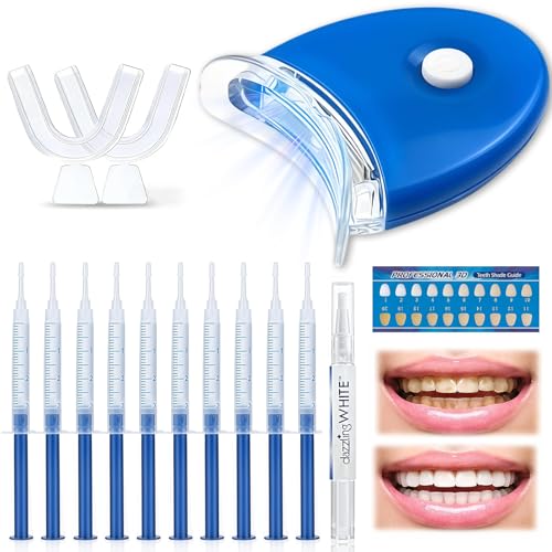 Kit blanqueamiento dental en casa,Kit Blanqueamiento Profesional,Gel blanqueador dental,eliminar manchas,para una Sonrisa Más Blanca y Radiante,Ideal para uso diario