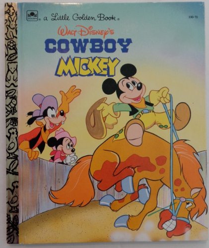 Walt Disney, Cowboy Mickey, a Little Golden Book