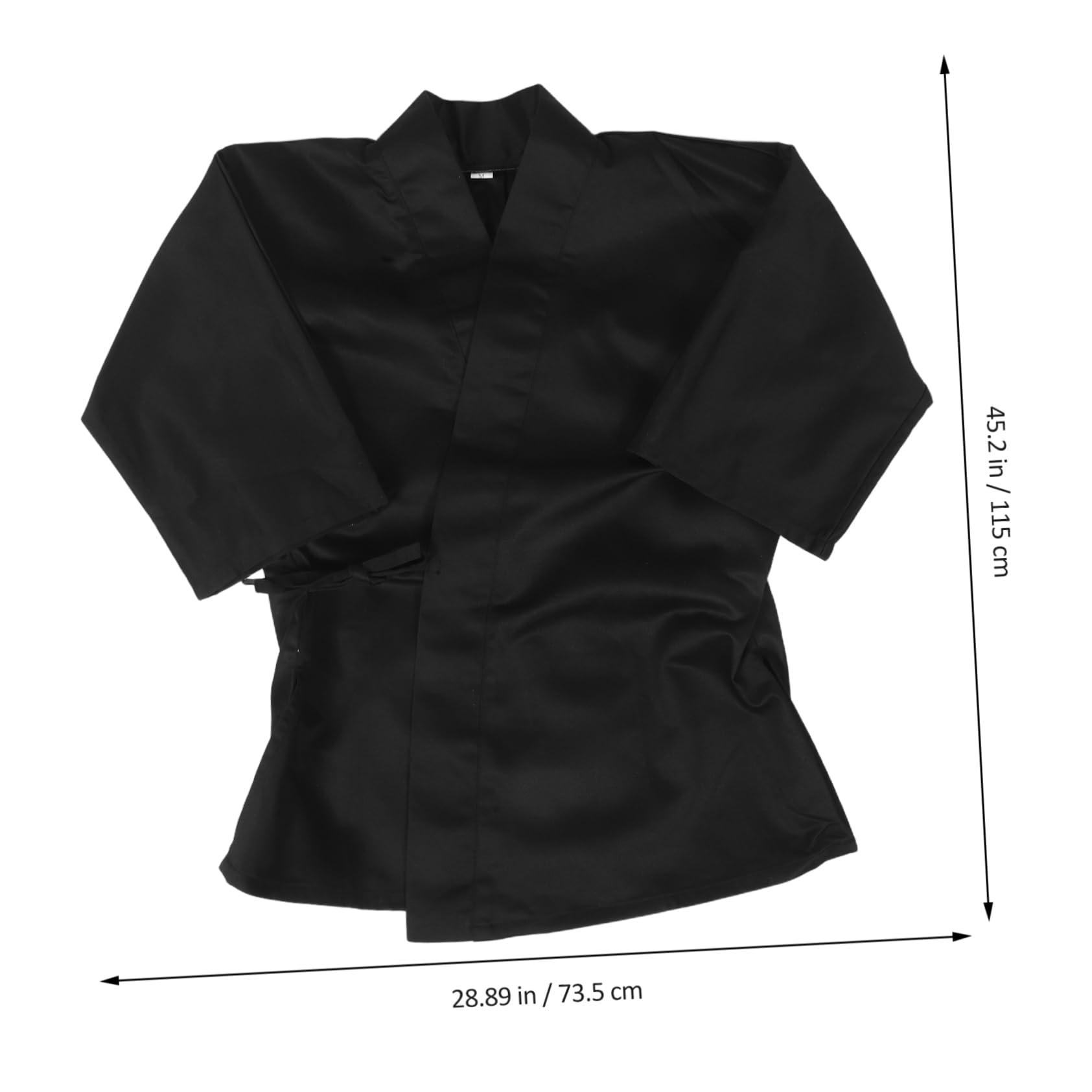 Ropa de Trabajo de Chef Japonesa Chaqueta Kimono Disfraz Sushi para Izakayas Cocina Japonesa y Bares de Sushi Chaqueta de Chef para Hombre