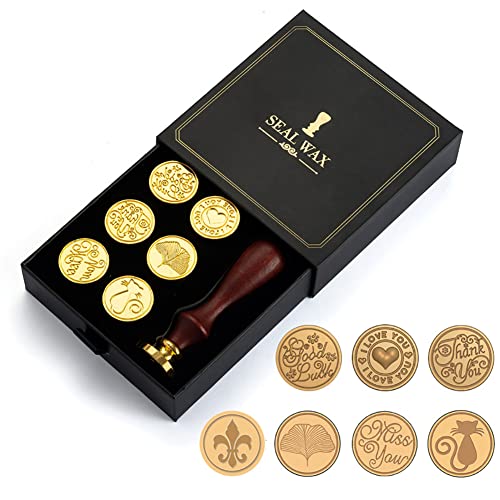 Kit sceau de cire pour cacheter enveloppe invitation et faire-part