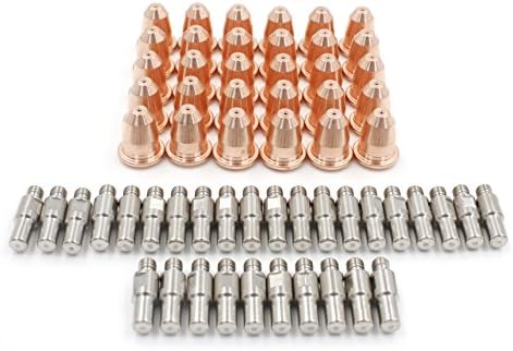 WS Electrode PR-110, Nozzle PD-116-8 fit Trafimet S45 plasma cutting torch 40pcs