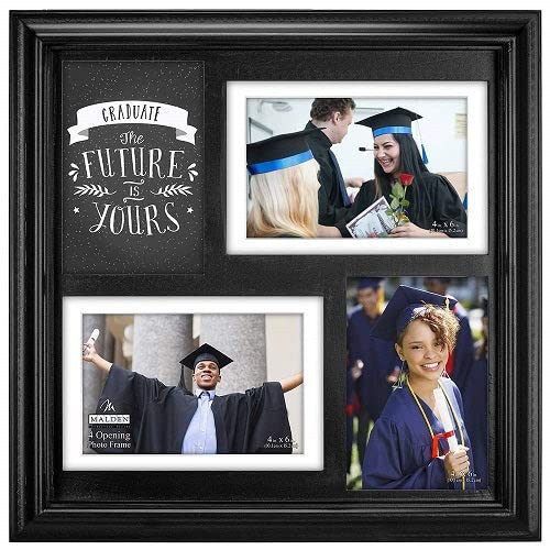 Malden International Designs Malden Graduate "The Future is Yours: 3 Opening Collage, Black, 1