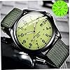 Fashion Men's Watches Luminous in The Dark Watch Army Casual Dial Calendar Sport Quartz Watch #2