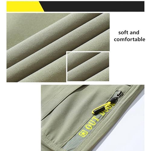 Men's Outdoor Quick Drying Pants are Lightweight, Breathable, Sun Resistant, Hiking, and Mountaineering Loose Pant2