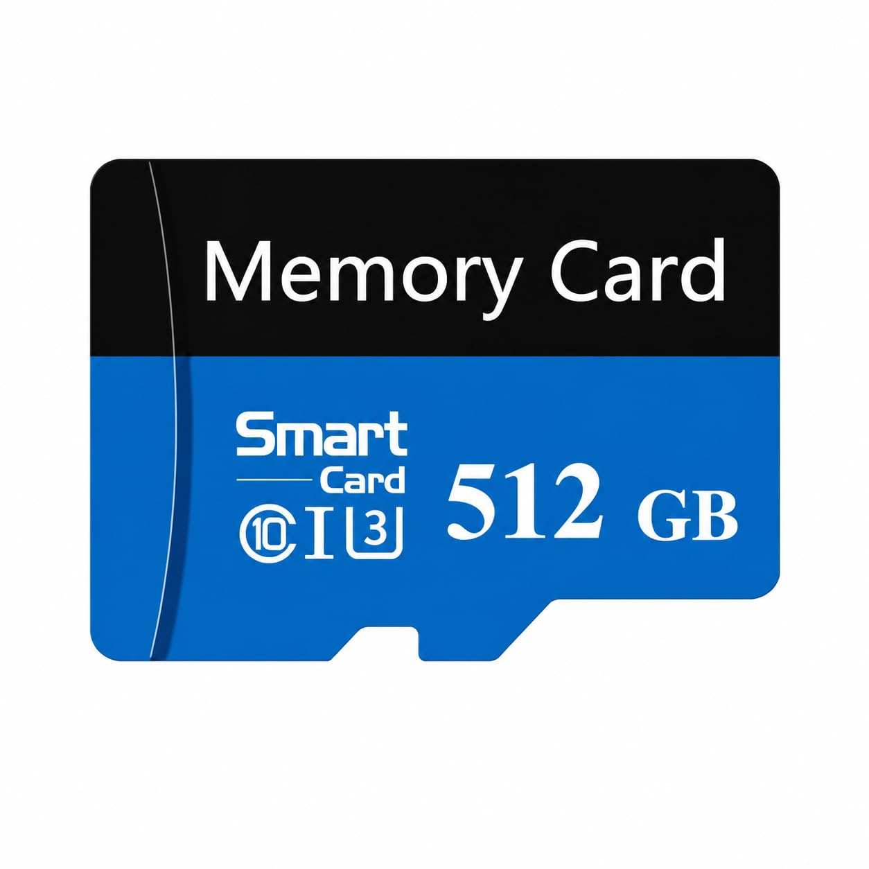 Carte SD 512 Go avec adaptateur, carte mémoire, UHS-I Speed Class 10 A1 TF pour smartphones, tablettes, appareils photo