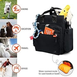Travel-Bag-for-Dogs-Cats-Dog-Food-travel-Container-2-BPA-Free-Dog-Bowls-Diaper-Backpack-for-Dogs-Gift-for-Dog-Moms-and-Dog-Owners-Store-All-Cool-Dog-Stuff-Black - Cucciolini Doodles   Travel-Bag-for-Dogs-Cats-Dog-Food-travel-Container-2-BPA-Free-Dog-Bowls-Diaper-Backpack-for-Dogs-Gift-for-Dog-Moms-and-Dog-Owners-Store-All-Cool-Dog-Stuff-Black