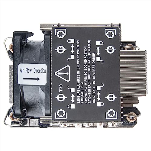 Image of SilverStone Technology XE02-4189 2U Small Form Factor Server /Workstation CPU Cooler for LGA4189 Socket, SST-XE02-4189