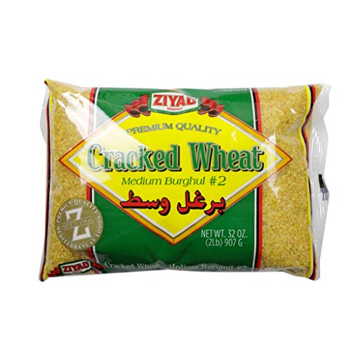 Ziyad Cracked Wheat Number 2 Medium Bulgur, Bread Filler Perfect For Bread Crumbs, Oats, Tabouli, Kibbeh, Curries! 32Oz #TOP17