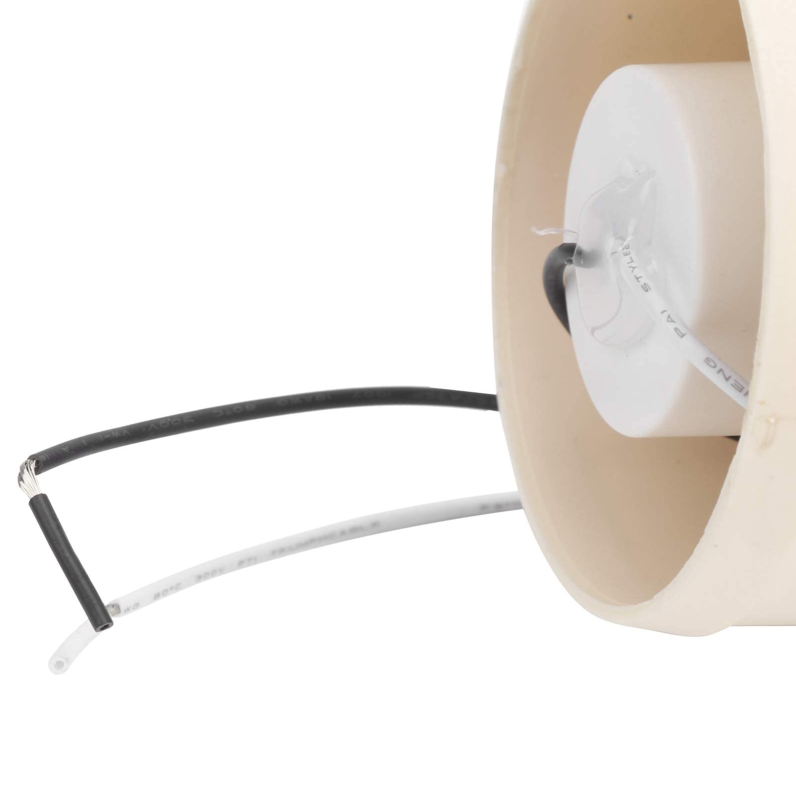Riloer Soplador de aire en línea de 12 V con ventilador compacto de tubo de entrada de 75 MM/3 "para ventilación de cabina marina de galera de motor de sentina de barco