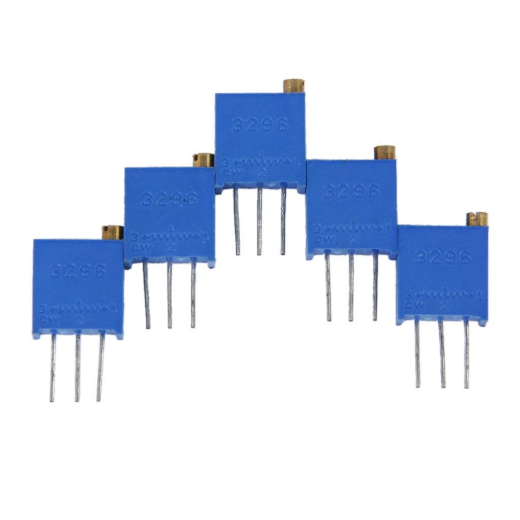 Satguru 5 Pieces 10K Ohm 3296W-103 Trimmer Trim Pot Potentiometers (B07G63TZ92) Amazon Price History, Amazon Price Tracker
