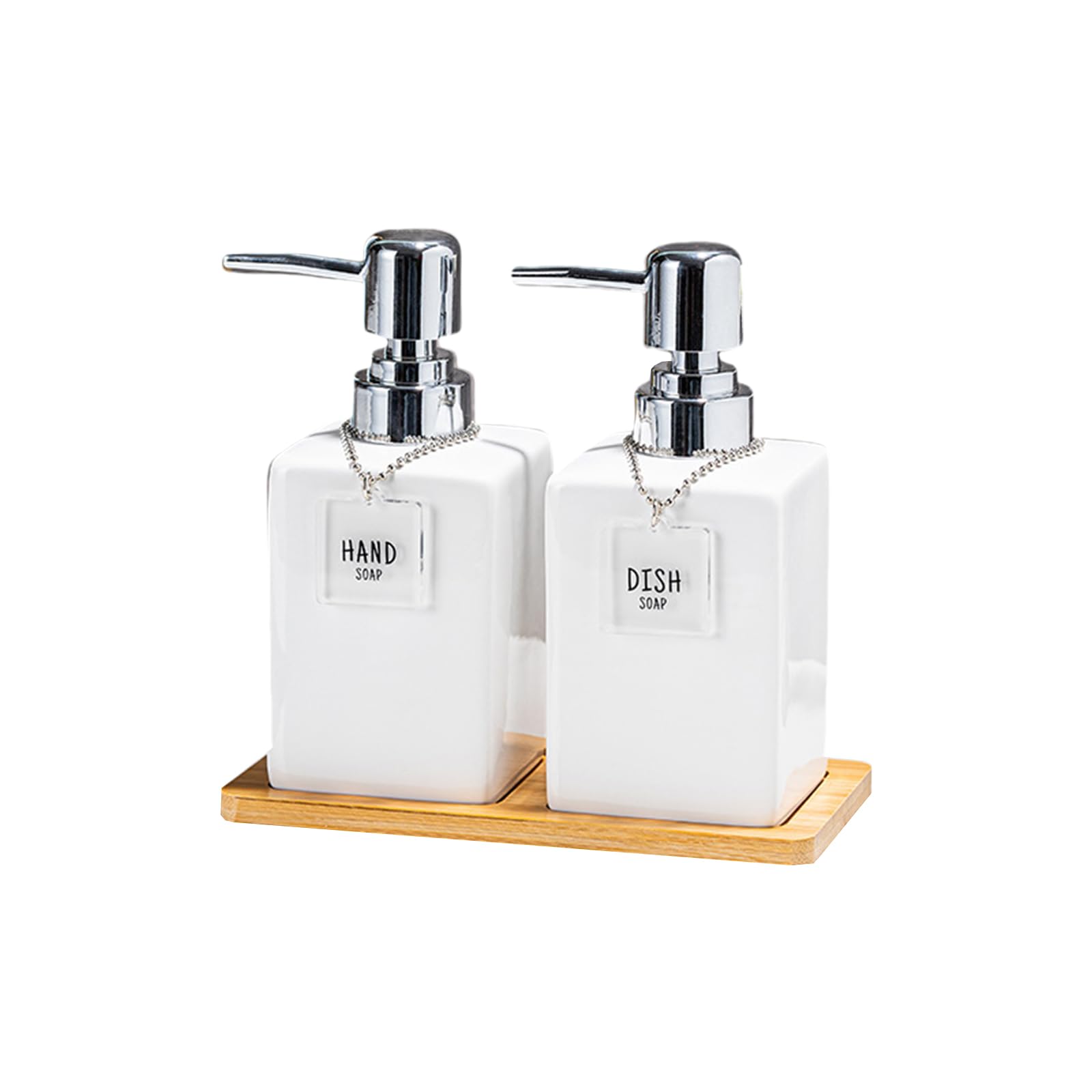 Jazuaiao Press Pump Ceramic Bottle Refillable Container for Liquid Soap Shower Gels Cosmetic Organizers Home Bathroom Ceramic Dispenser Bottle for Toiletries