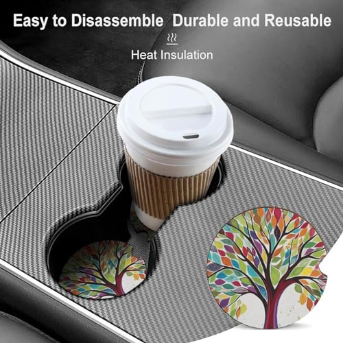 4PCS Posavasos para Auto para Porta Vasos Universal miniatura 4