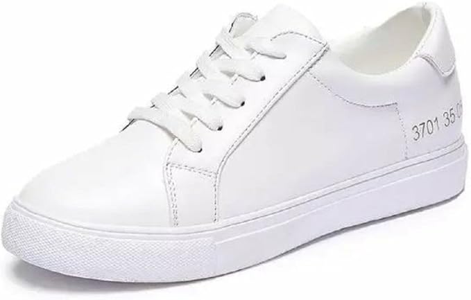 Amazon Co Jp ラ フェ La Fee 春 夏 白 レザー スニーカー レディース ホワイト ブラック 24 5 ホワイト シューズ バッグ