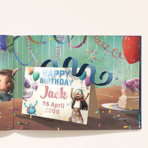 The Birthday Thief Book - Personalized Birthday Book for Children - Wonderbly