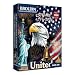USA 250th Anniversary Patriotic Jigsaw Puzzle 1000 Piece for Adults, United States Flag Eagle Statue of Liberty Jigsaw Puzzle, Americana Stars and Stripes Fireworks Vintage Puzzles