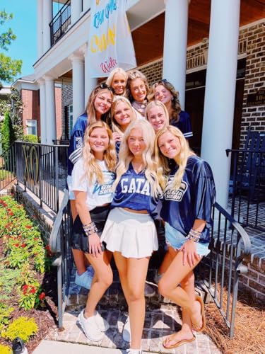 image for NVENF Game Day Bracelets for Women Football Bracelets Red Black Blue H