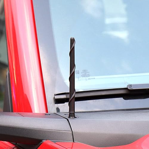 Miniatura 2 de KSaAuto Antena para Ford Bronco 2019-2023, repuesto de antena Ford Bronco, antena deportiva Stubby Ford Bronco de 7 pulgadas, accesorios de radio AM