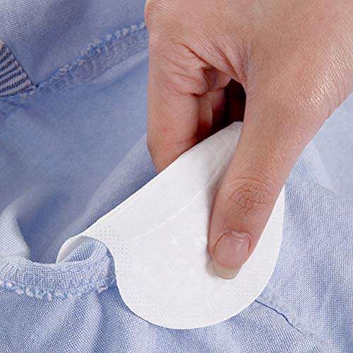 Healifty 20 folhas de almofadas de axila para suor de axila sem suor Proteção de axila Protetores de