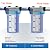 Geekpure 20-Inch Whole House Replacement Water Filter Cartridges PP Sediment and Block Carbon Filters-4.5 Inch x 20 Inch -5 Micron (Pack of 6)