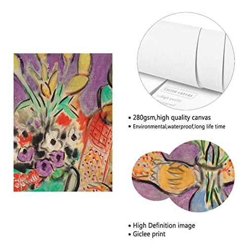 Impression sur toile pour décor de chambre à coucher élégant - 5