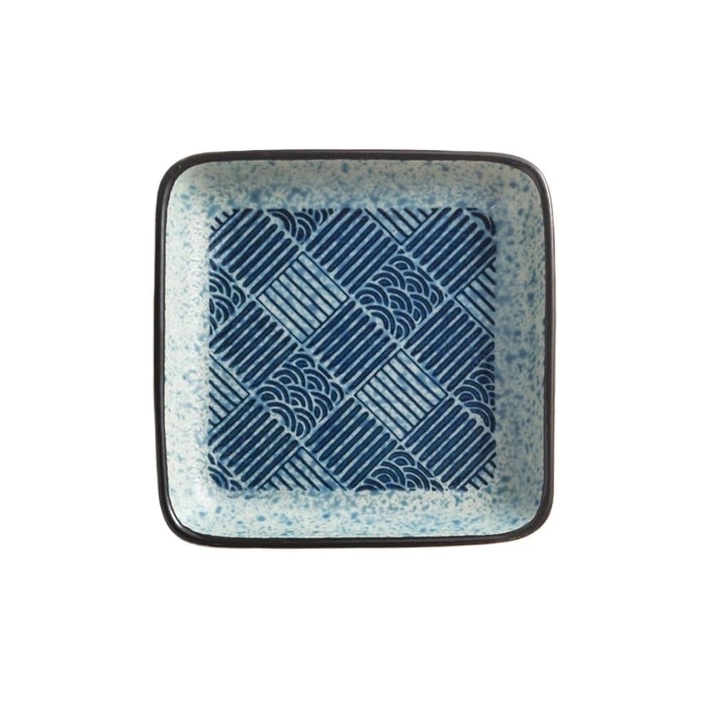 GFHTRELY Dinner Tray Small Dish Ceramic Small Plate Dish Dinner Plate Sushi Dessert Plate Japanese Snack Plate Tableware Dinner Plate(A)