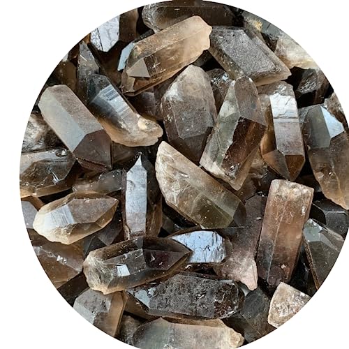GAF TREASURES Natural Smoky Quartz Points (0.25lb)